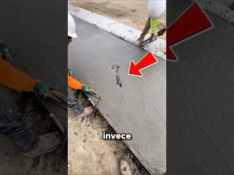 Il muratore che ha fatta sparire un martello nel cemento ⚒️👷🏻