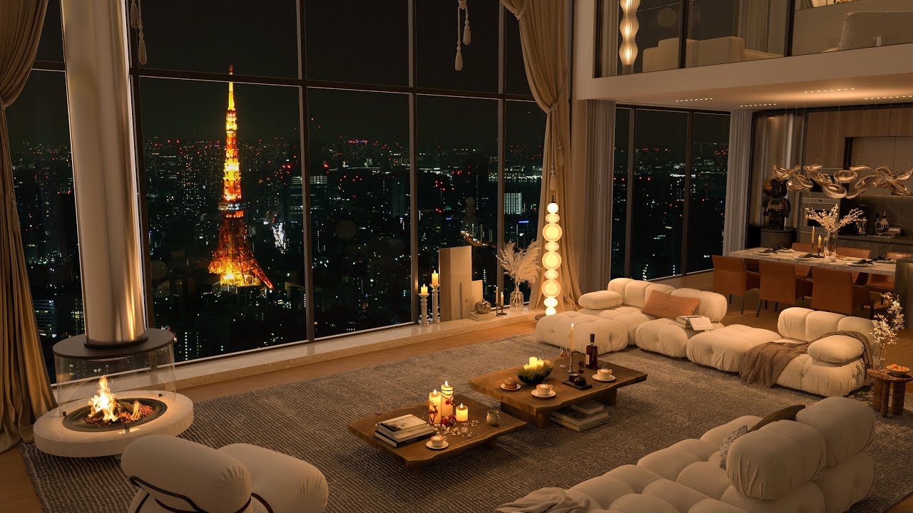 Luxurious Jazz Escape in 4K: Calm & Focus 🎶