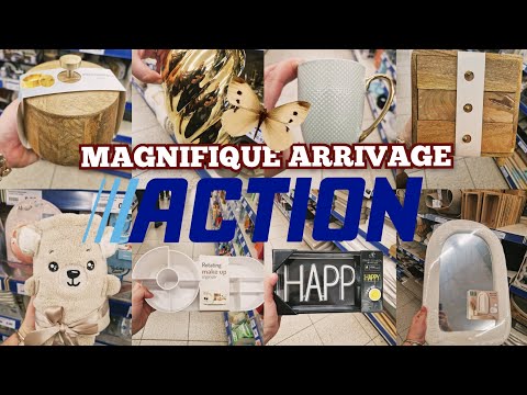 🦇SUPERBE ARRIVAGE CHEZ ACTION⭐️ DÉCO TENDANCE EN BOIS