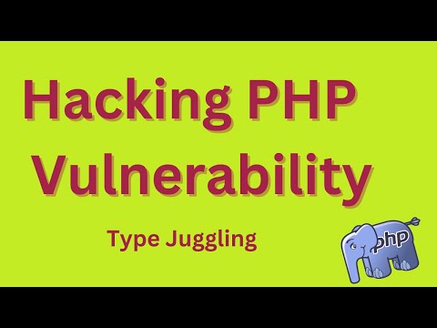 Hacking PHP - CTF challenge (Type Juggling)