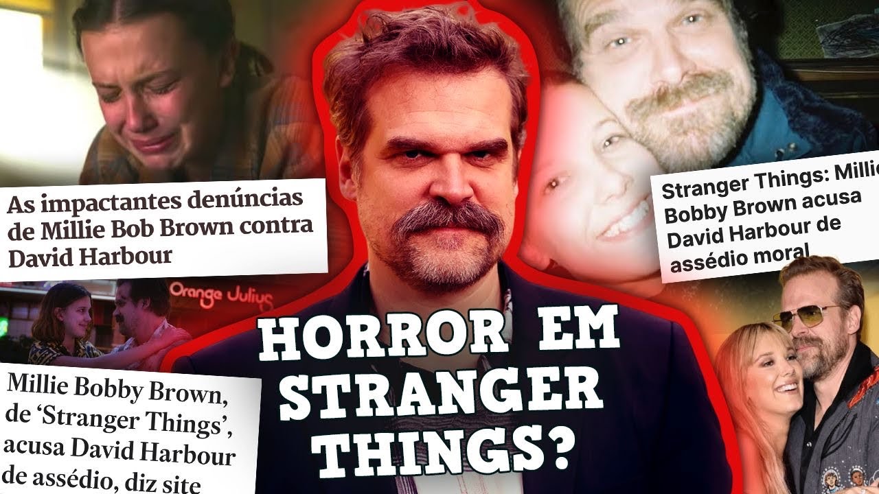 Escândalo em Stranger Things: Millie Bobby Brown Acusa David Harbour de Assédio 😱