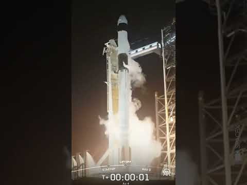 SpaceX launches Falcon 9 rocket for Axiom Space Mission to ISS