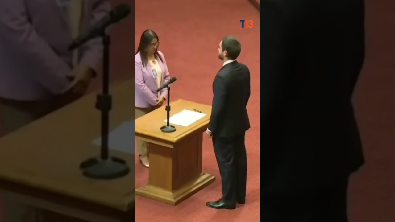 Hijo del Presidente Kast realiza juramento 🎉