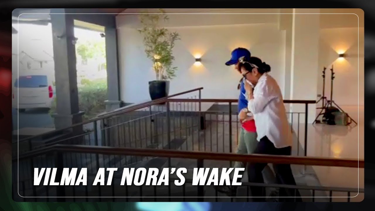 Vilma Santos Visits Nora Aunor’s Wake 🕊️