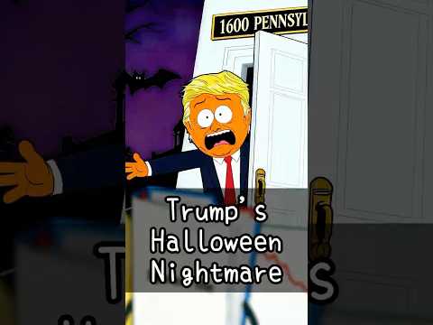 Trump's Halloween Nightmare: The Epstein File #funny #comedy #animation