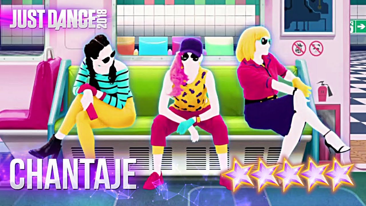Just Dance 2018: Chantaje (Alternate) - 5 Stars Performance