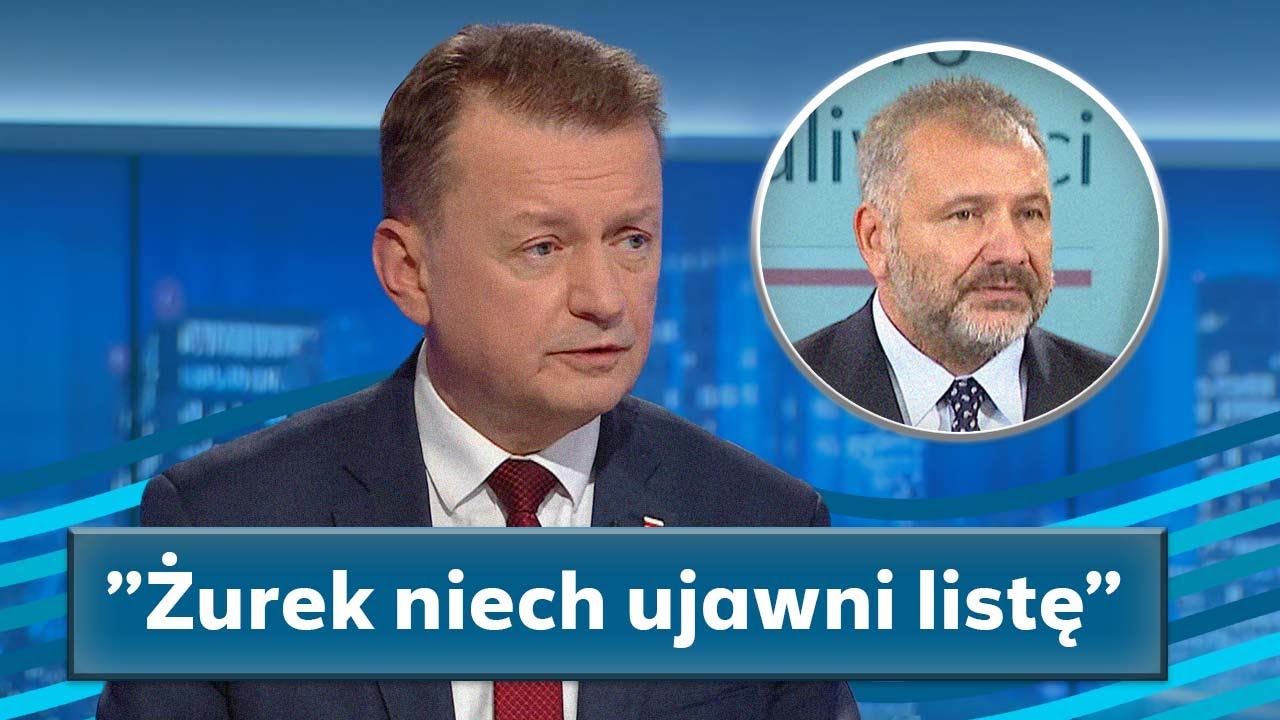 Błaszczak żąda od Żurka ujawnienia listy inwigilowanych osób 🕵️‍♂️