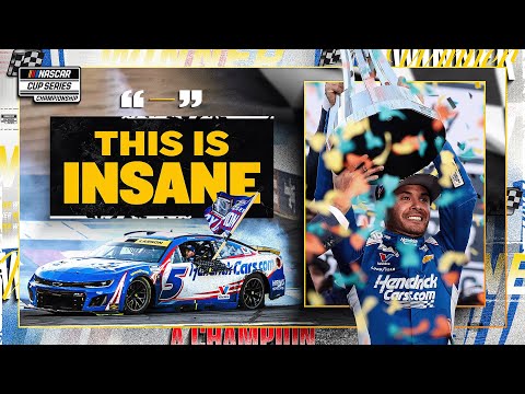Kyle Larson Stunned After Second Cup Series Championship | NASCAR