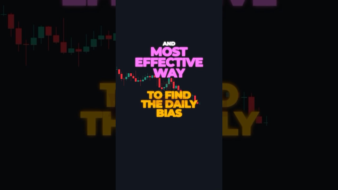 Here’s how you can effectively determine Daily bias !! #trading #forex