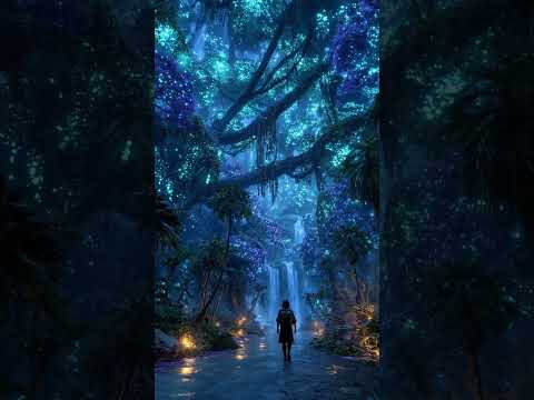 🌳🌌Bioluminescent Jungle