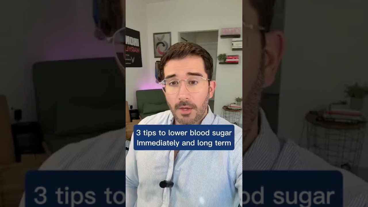 3 Tips to Lower Blood Sugar Fast & Long-Term