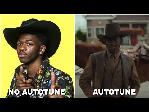 Lil Nas X Autotune VS No Autotune