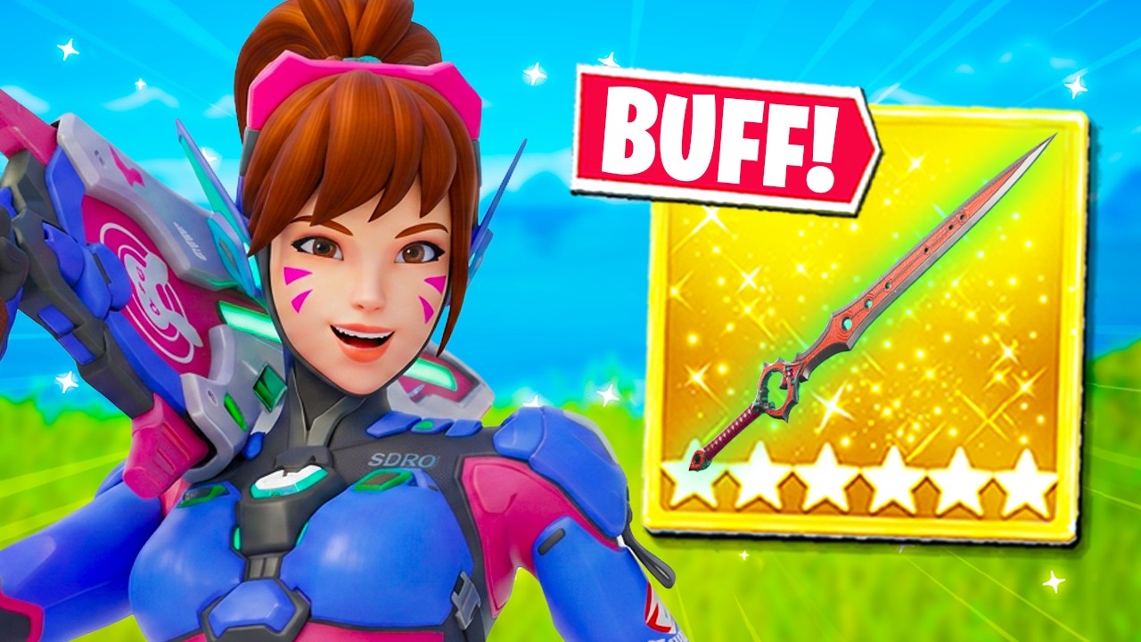 Fortnite *BUFFED* the INFINITY BLADE