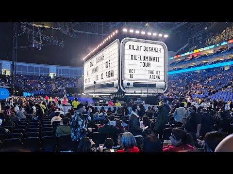 Dil-luminati Tour - @diljitdosanjh London o2 18-10-2024
