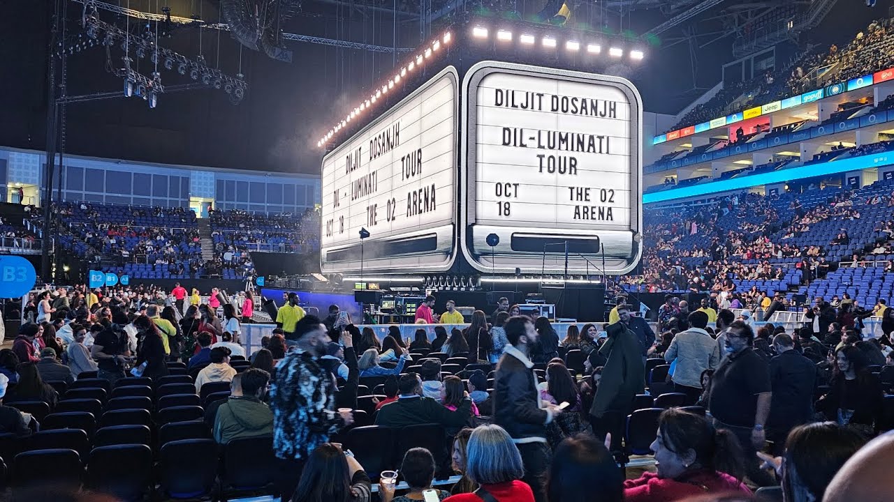 Dil-Luminati Tour at London O2 with Diljit Dosanjh – October 18, 2024 🎤