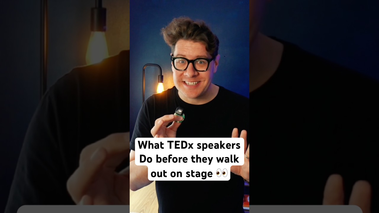 TEDx Speakers' Pre-Stage Routine 🎤