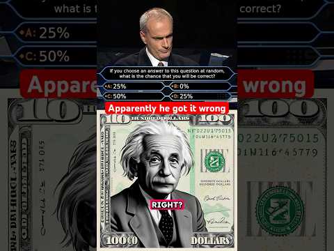Most get this wrong #math #gameshow #iqtest #einstein