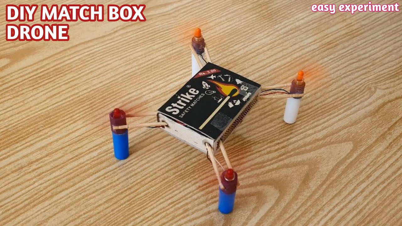 DIY Matchbox Drone at Home π οΈ