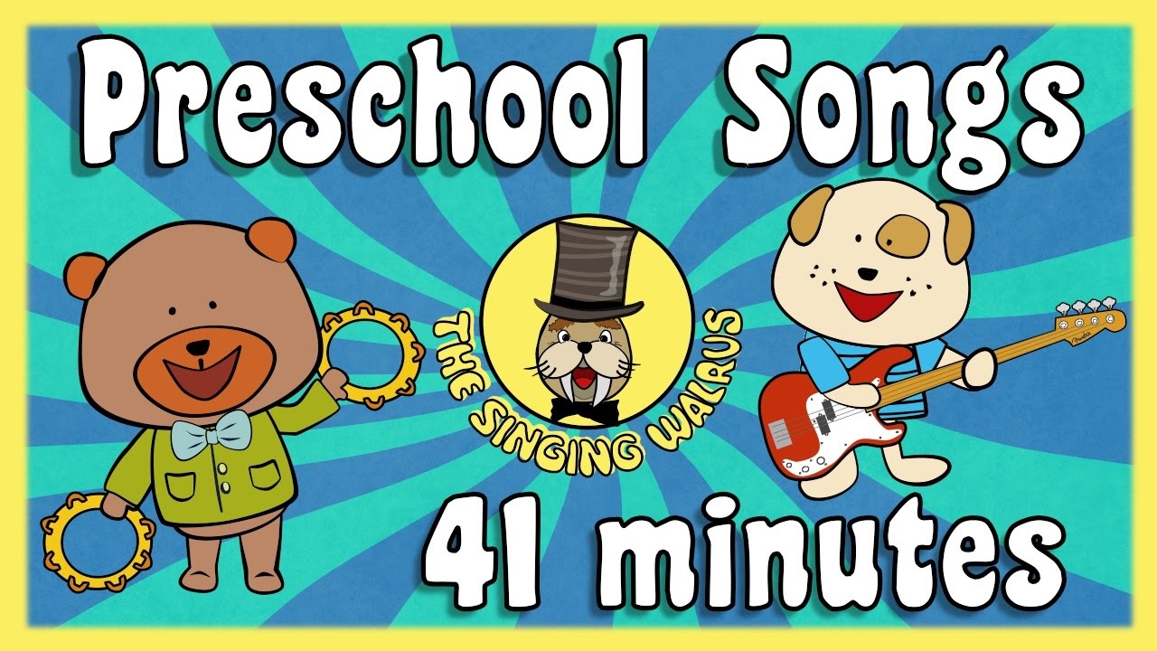 Preschool Songs Compilation 🎶 | The Singing Walrus