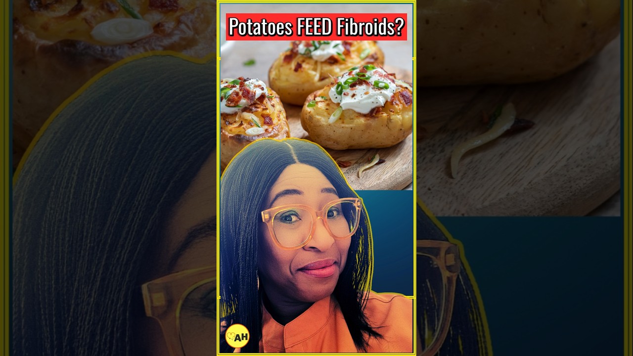 Fried Potatoes vs Baked Potatoes—Which Feeds Fibroids? #fibroids #nutrition #shorts