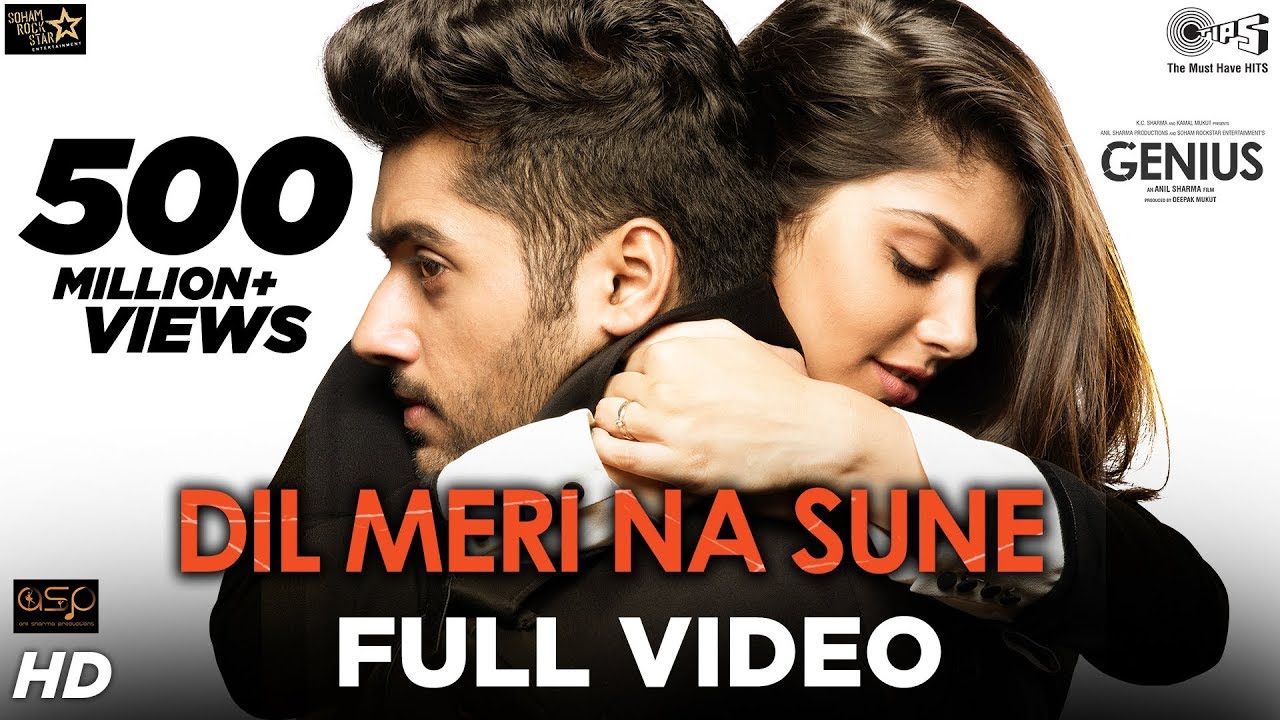 Dil Meri Na Sune Full Video | Utkarsh & Ishita's Romantic Song from Genius 🎶
