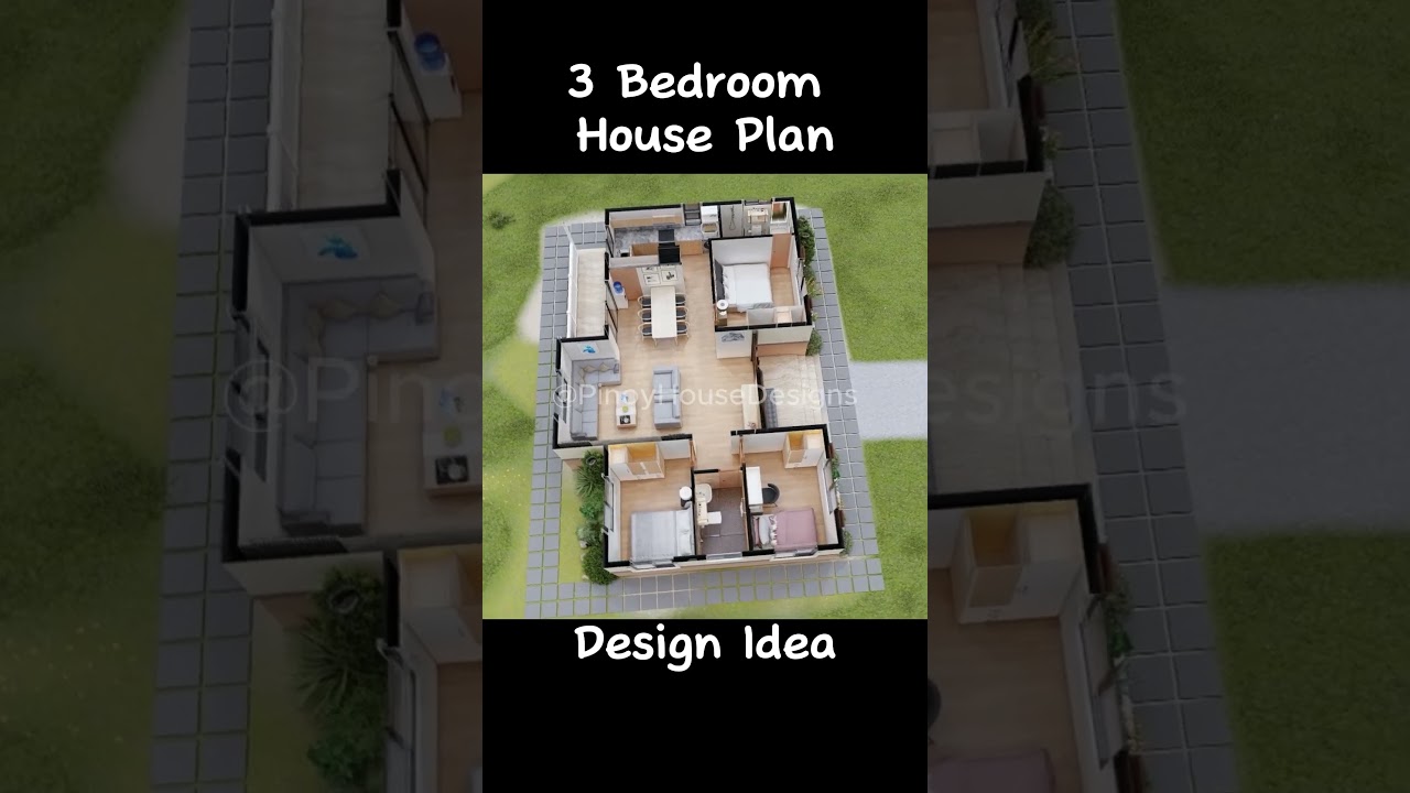 3-Bedroom House Plan Ideas | Pinoy Designs 🏡