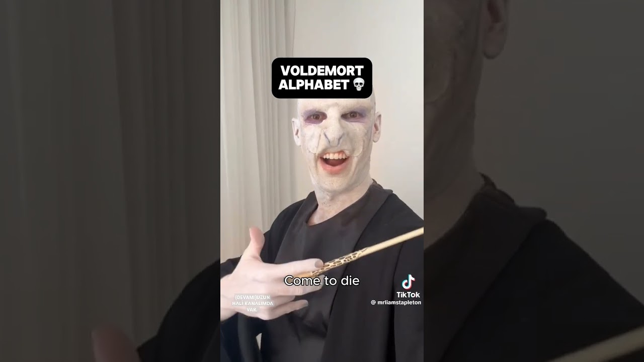 Voldemort Teaches the Alphabet 📚