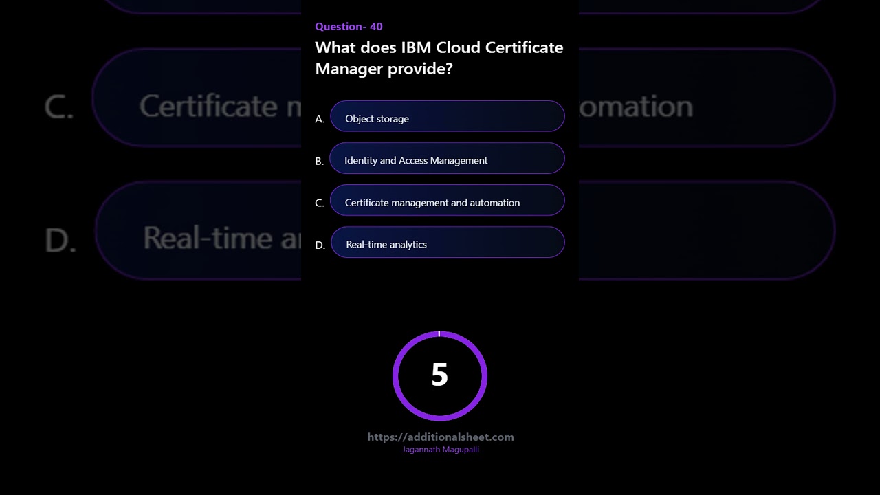 Discover IBM Cloud Certificate Manager: Secure Your Cloud Infrastructure 🔒