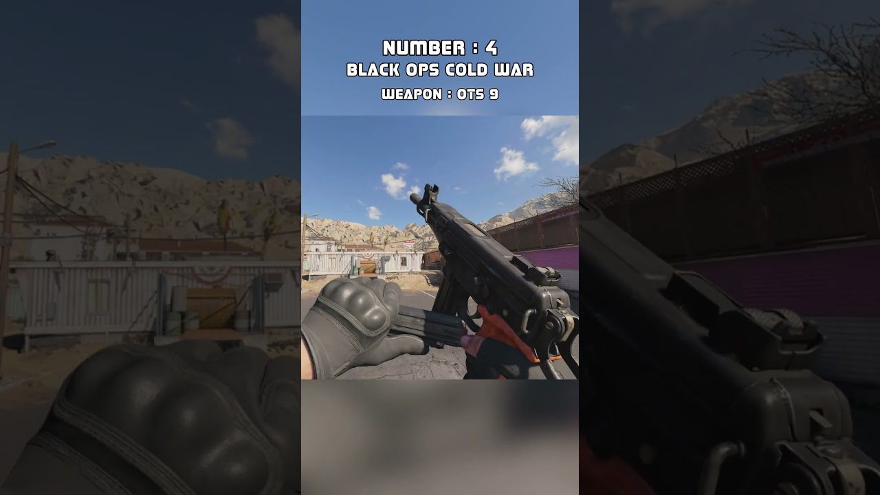 Top 6 Best Reload Animation SMG Part 2[Black ops COLD WAR ] #warzone #callofduty #gaming #satisfying