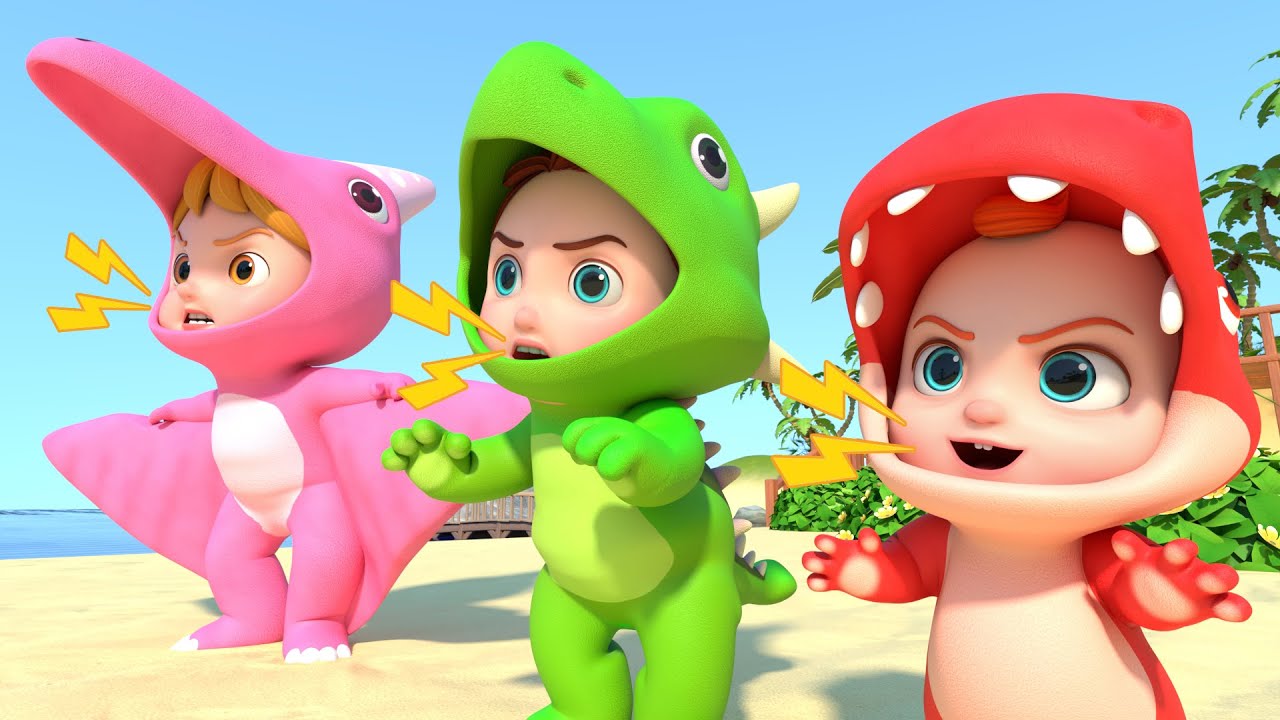 ¡Diviértete con la Mejor Canción de Dinosaurios para Niños! 🦖 | GoBooBoo en Español