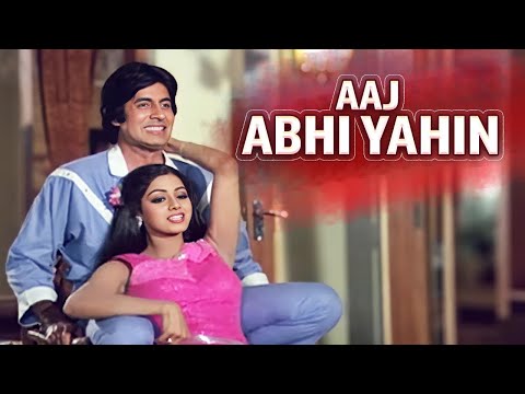 Aaj Abhi Yahin आज अभी ये ही | Kishore kumar Asha Bhosle Songs| Inquilaab Amitabh Bachchan Sridevi