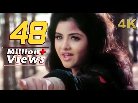 Divya Bharti Song 4K | Tu Pagal Premi Aawara | Shola Aur Shabnam | Govinda | Bollywood 4K Video Song