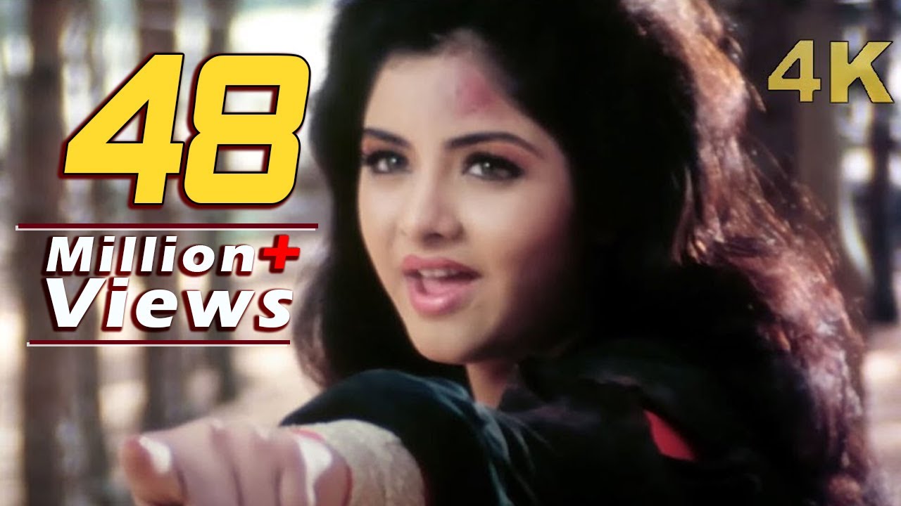 Divya Bharti's Iconic 4K Song: Tu Pagal Premi Aawara from Shola Aur Shabnam 🎶