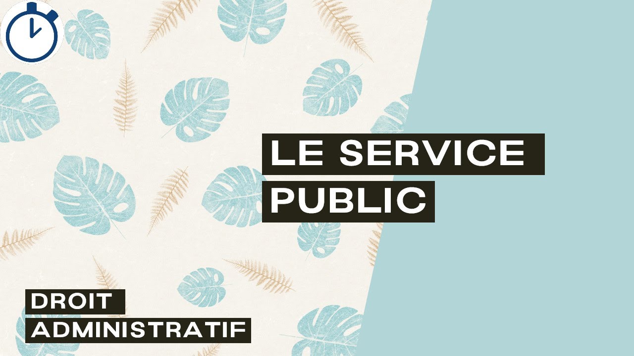 Le Service Public : [Droit Administratif]