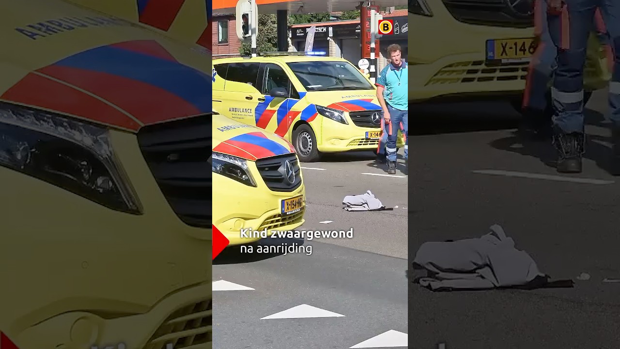 Kind zwaargewond na aanrijding op fiets 🚲