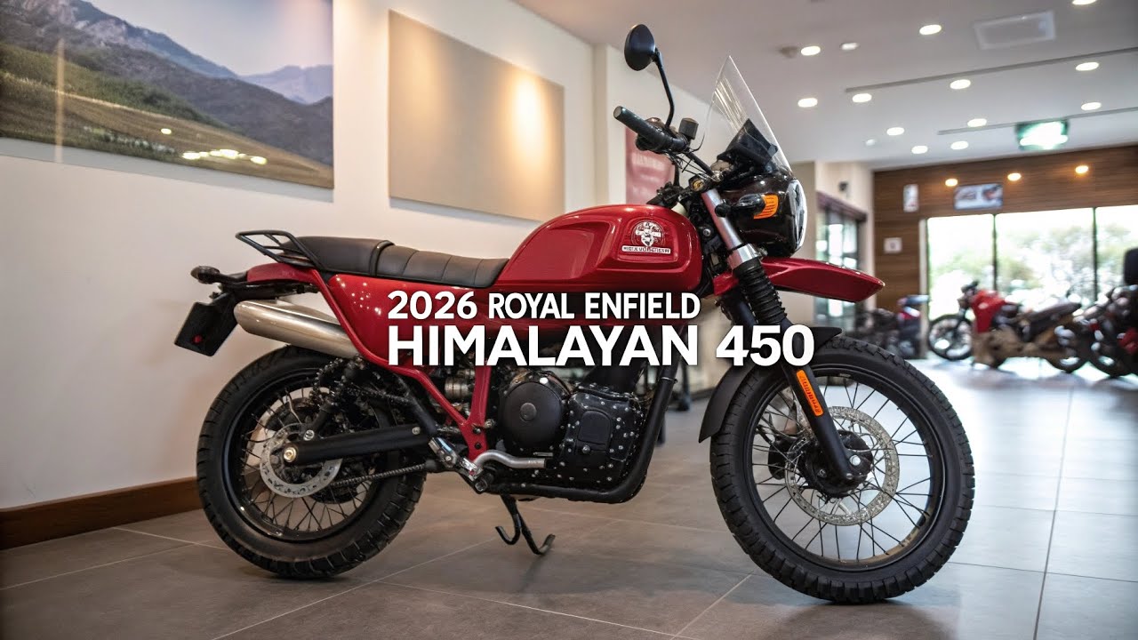 New 2026 2026 Royal Enfield Himalayan 450 Unveiled! π