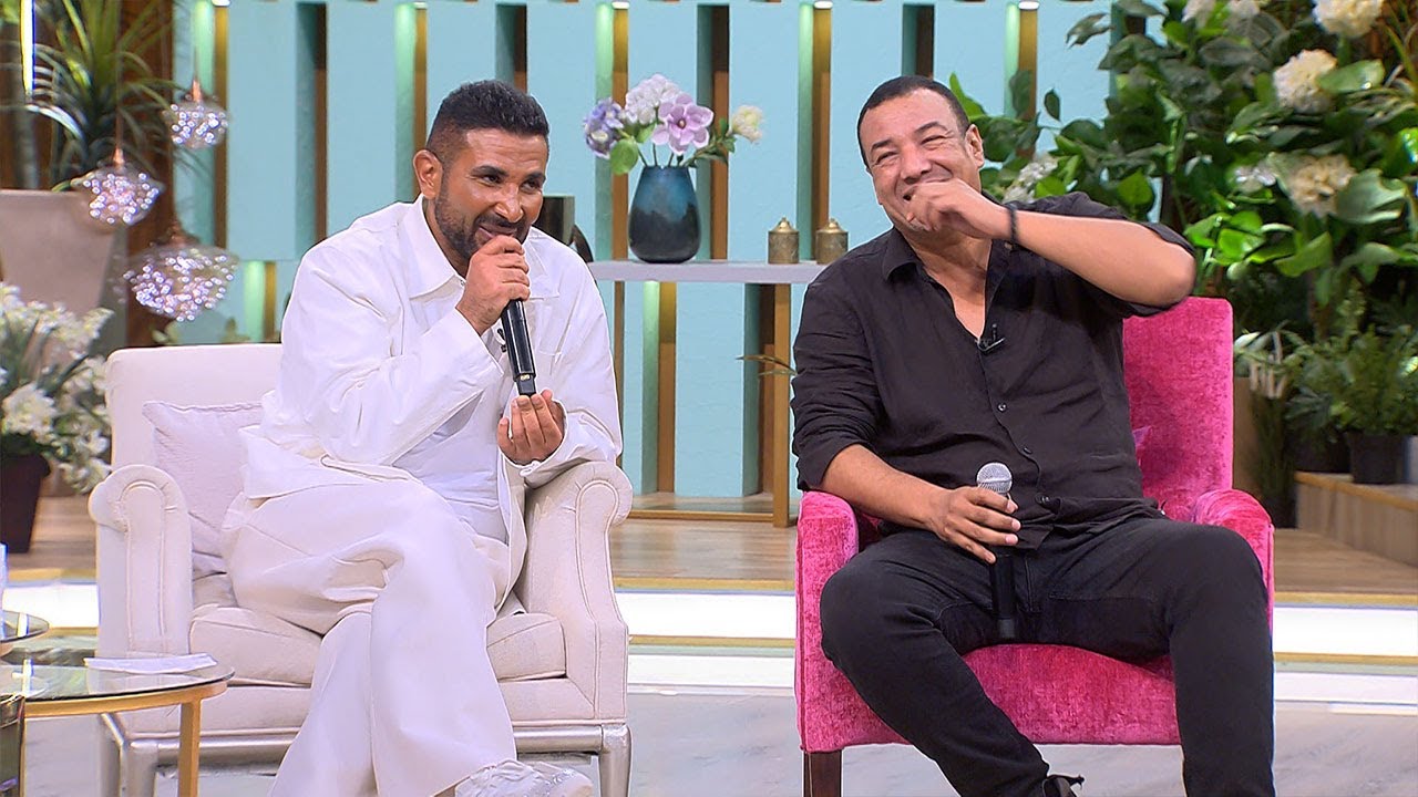 دويتو ارتجالي بين هشام الجخ وأحمد سعد 😮❤️