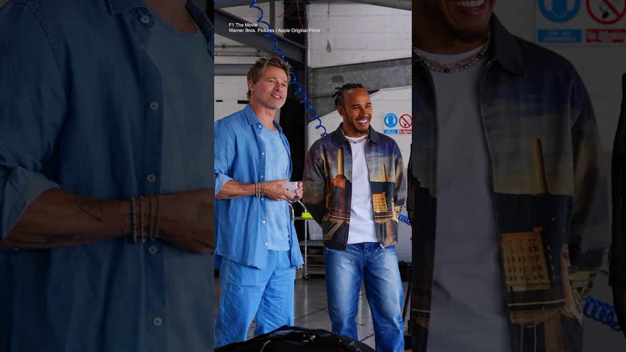 Brad Pitt Credits Lewis Hamilton for 'F1: The Movie' Authenticity 🏎️