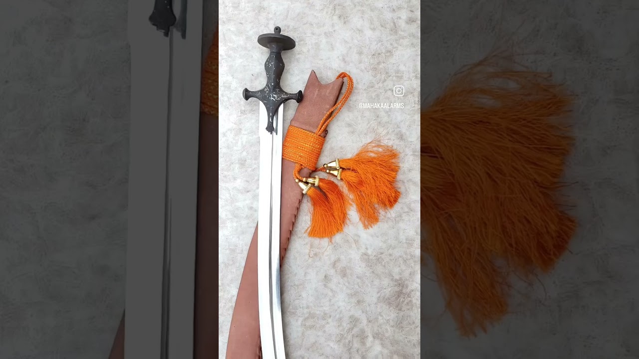 Elegant Golia Tega with Antique Hilt & Spring Steel Blade