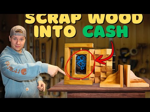 Three Scrapwood Projects YOU Should be Selling | 30 Minute Builds