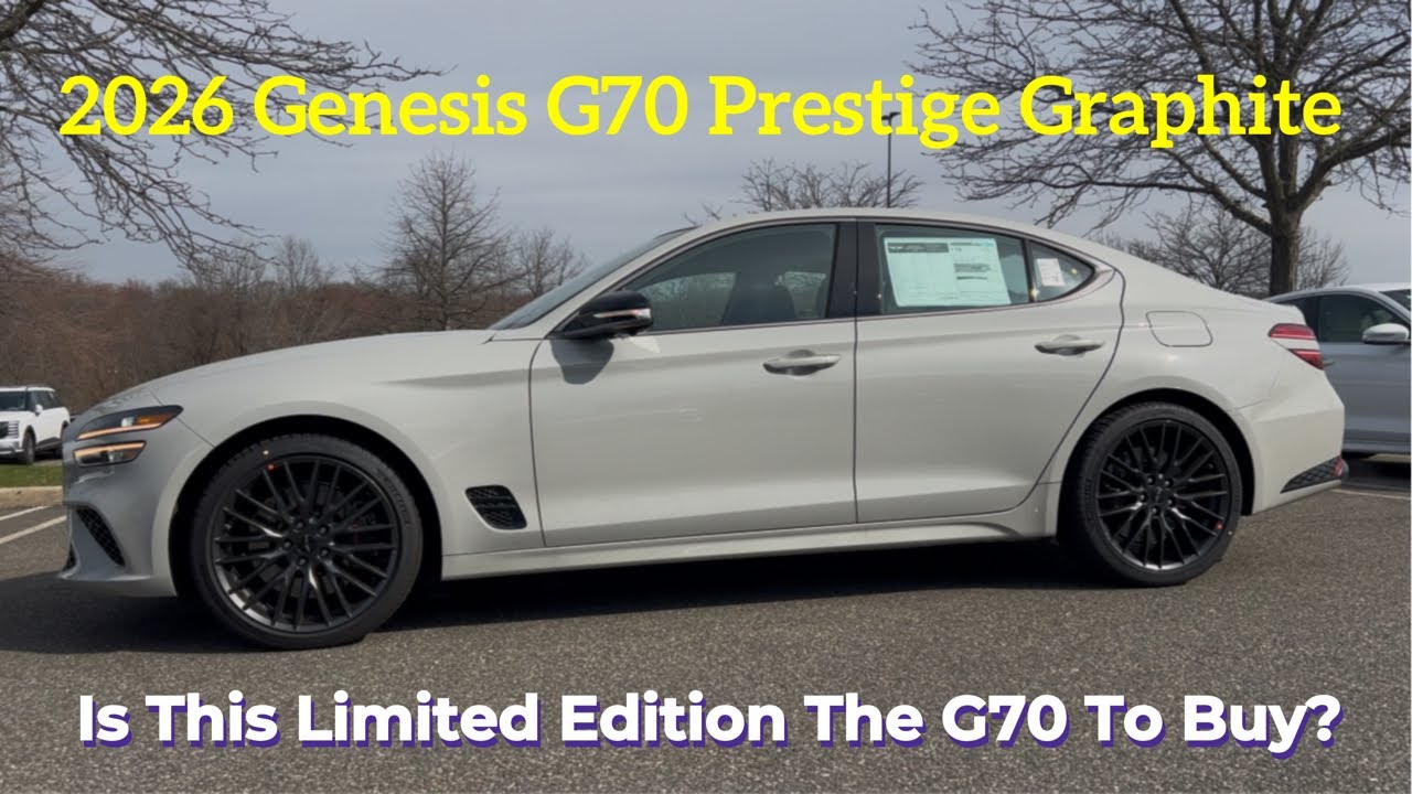 2026 Genesis G70 Prestige Graphite: Worth Buying?