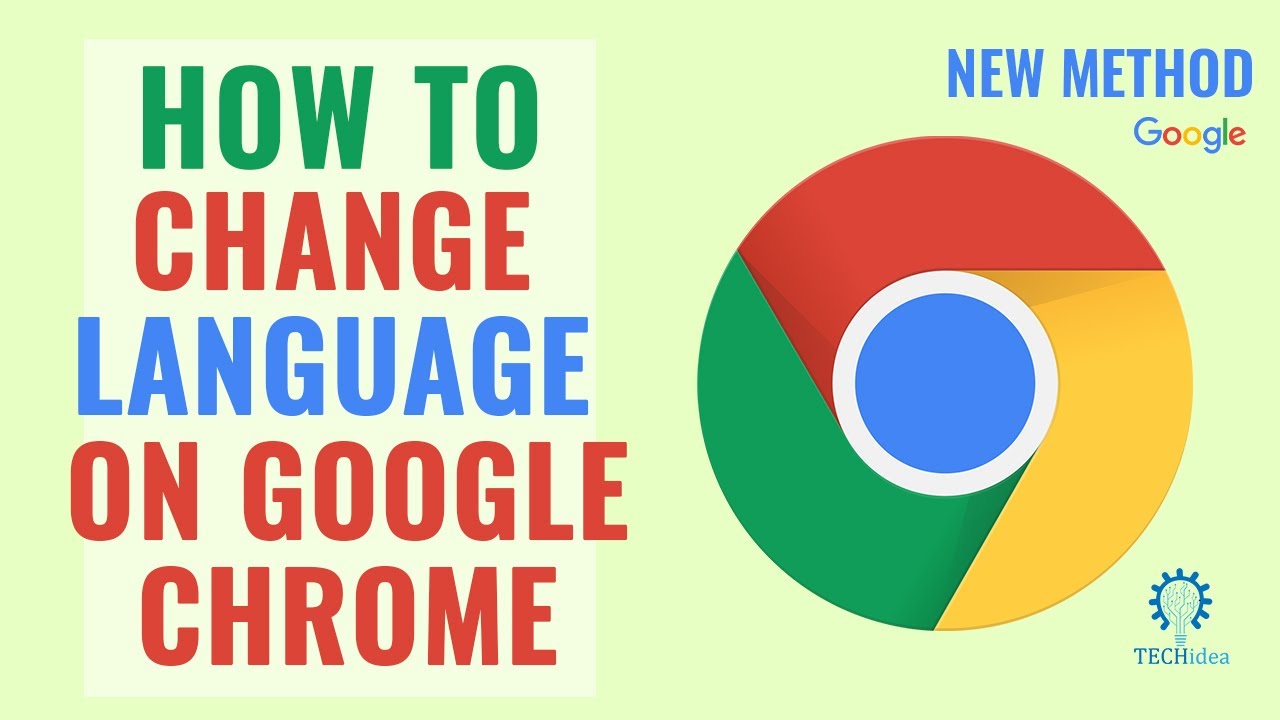 How to Change Language on Google Chrome 2025 [New Method]