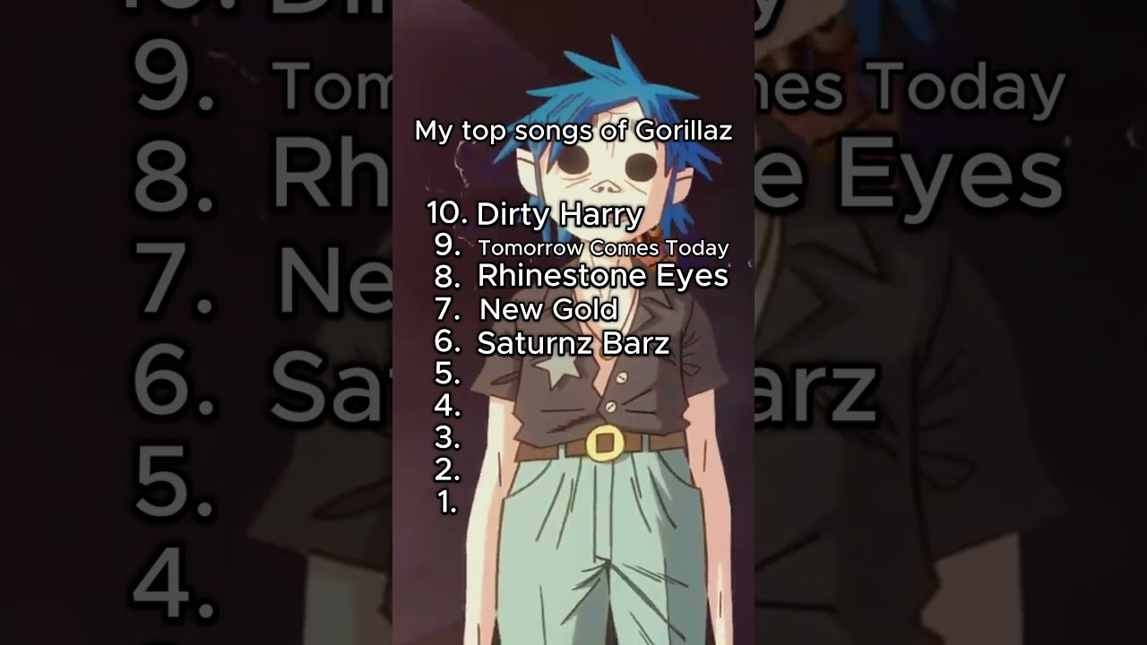 Top Gorillaz Songs You Can't Miss πΆ