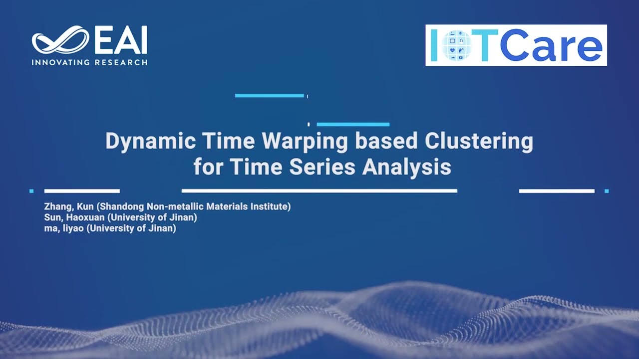 Dynamic Time Warping based Clustering for Time Series Analysis