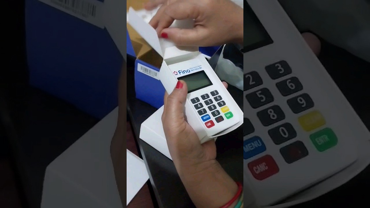 FINO Payment Bank Mini ATM Machine 🏧