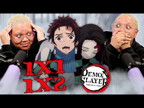 The Journey Begins! Demon Slayer Ep 1–2 Reaction | Anime Noob’s First Watch!”