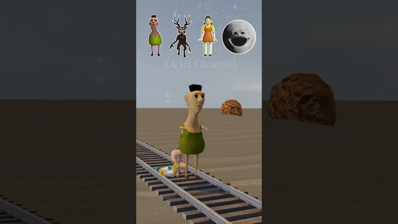 Siapa yang Bisa Menyelamatkan Upin Ipin Setelah Tabrak Kereta?