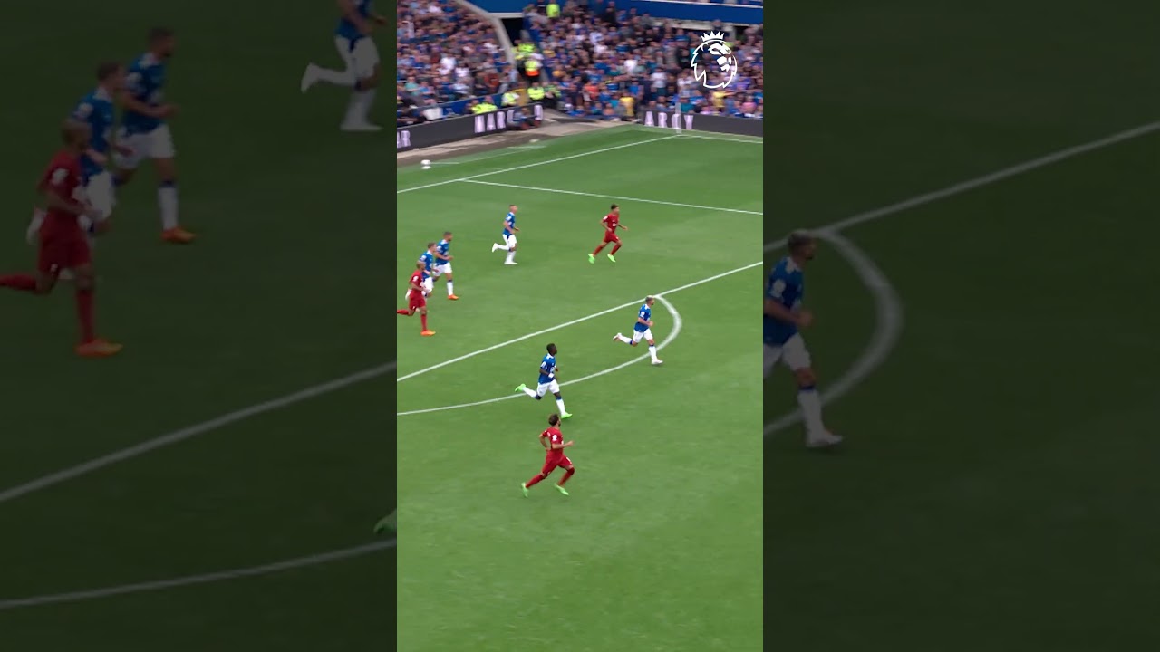 Mohamed Salah's Speed vs Everton ⚽
