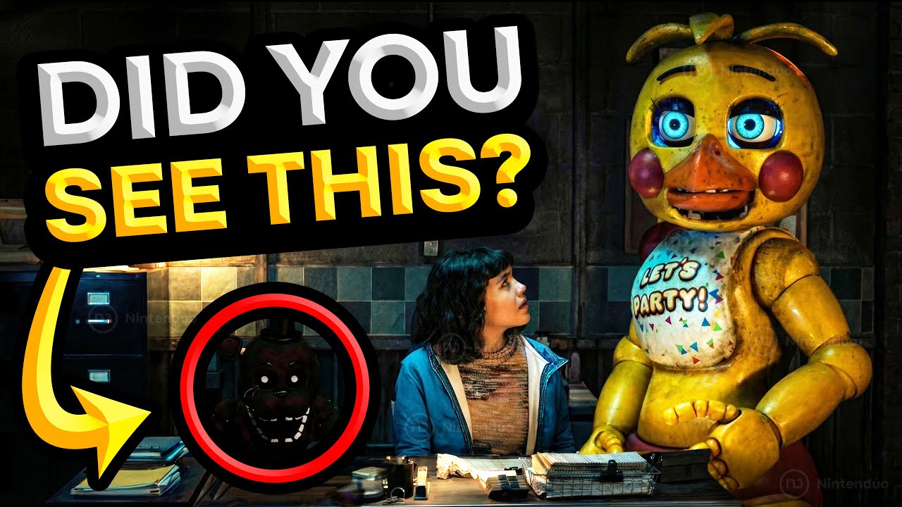 15 HIDDEN DETAILS in FIVE NIGHTS AT FREDDY'S 2 Movie of VIDEO GAMES 🧸 Easter Eggs & Secrets [2025]