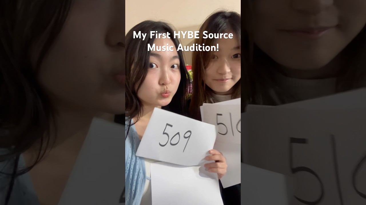 My First HYBE Source Music Audition Experience